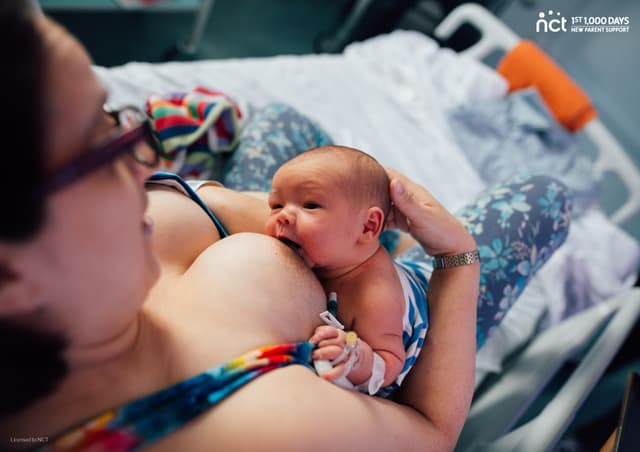 Breastfeeding baby
